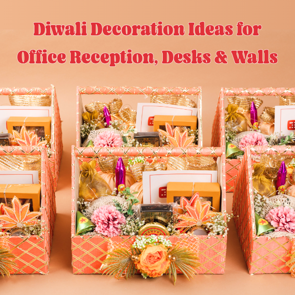 Diwali Decoration Ideas for Office for Reception, Desks & Walls The