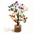 Load image into Gallery viewer, 7 Chakra Gemstone Tree