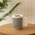 Load image into Gallery viewer, Checkered Mug with lid