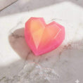 Load image into Gallery viewer, 3D Glitter Heart Soap
