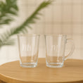 Load image into Gallery viewer, Customized Mr. & Mrs. Glass Mug