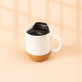 Load image into Gallery viewer, Cork Base White Mug