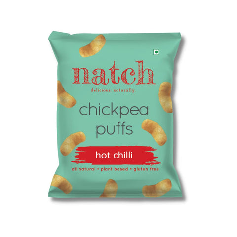 Hot Chili Chickpea Puffs