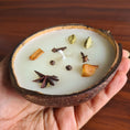 Load image into Gallery viewer, Coconut Shell Spice Candle