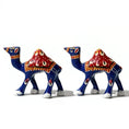 Load image into Gallery viewer, Rajasthani Miniature Hand-Painted Metal Figurine