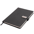 Load image into Gallery viewer, Black Clip Notebook