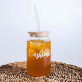 Load image into Gallery viewer, Personalised Glass Sipper