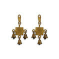 Load image into Gallery viewer, Shubh Labh Pair' Hand-Etched Wall Decor Hanging Set In Brass