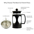 Load image into Gallery viewer, Borosilicate French Press Coffee Maker
