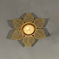 Load image into Gallery viewer, Flower Metal T-Light Holder