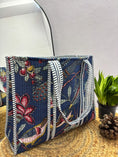 Load image into Gallery viewer, Handcrafted Reversible Tote Bag