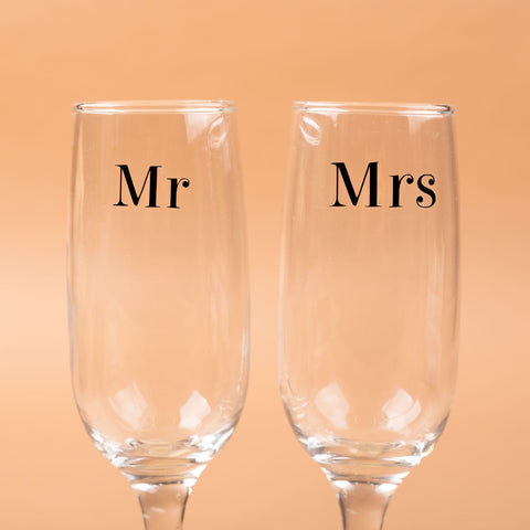Personalised Champagne Glass