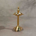 Load image into Gallery viewer, Brass Oil Diya Lamp (4")