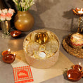 Load image into Gallery viewer, Ruhaani – Luxury Diwali Gift Hamper with Brass Dabara Set, Dry Fruits & Coffee