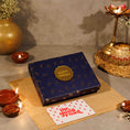 Load image into Gallery viewer, Leher Luxury Diwali Gift Hamper – Innovative Diwali Gift Box with Sweets & Diyas