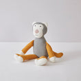 Load image into Gallery viewer, Monkey Knitted Stuffed Toy