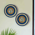 Load image into Gallery viewer, Hand-painted Terracotta Wall Plates (Set of 2)