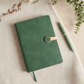 Load image into Gallery viewer, Green Diary and Ball Pen