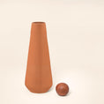Load image into Gallery viewer, Terracotta Water Bottle With Sphere Stopper