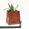 Load image into Gallery viewer, Leather Plant Case