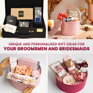 Unique and Personalised Gift Ideas for your Groomsmen and Bridesmaids