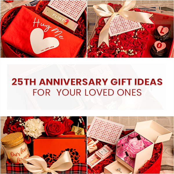 Evergreen 25th Anniversary Gift Ideas for Your Loved Ones That Don't Go Out of Trend