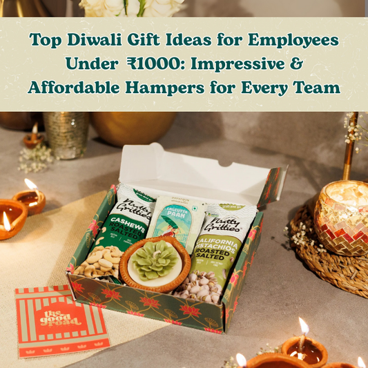 Top Diwali Gift Ideas for Employees Under 1000: Impressive & Affordable Hampers for Every Team