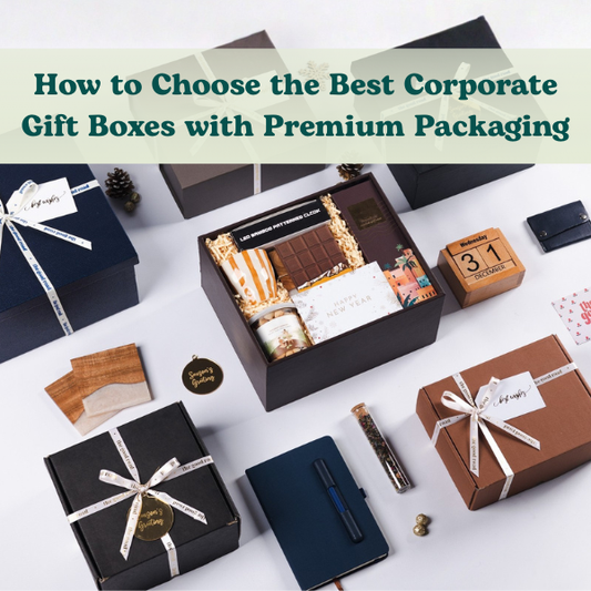 How to Choose the Best Corporate Gift Boxes with Premium Packaging