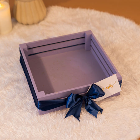 Purple Pinewood Tray (Can hold 7 products)
