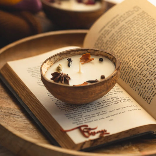Coconut Shell Spice Candle