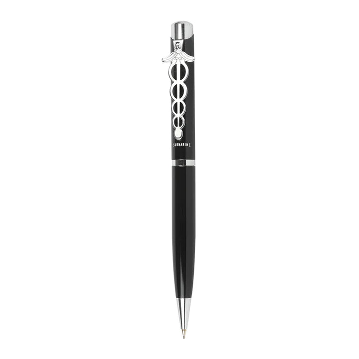 Doctor Clip Ball Pen - Black