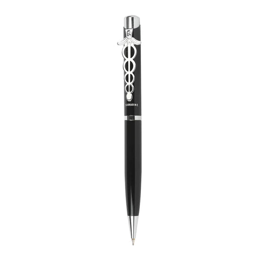 Doctor Clip Ball Pen - Black