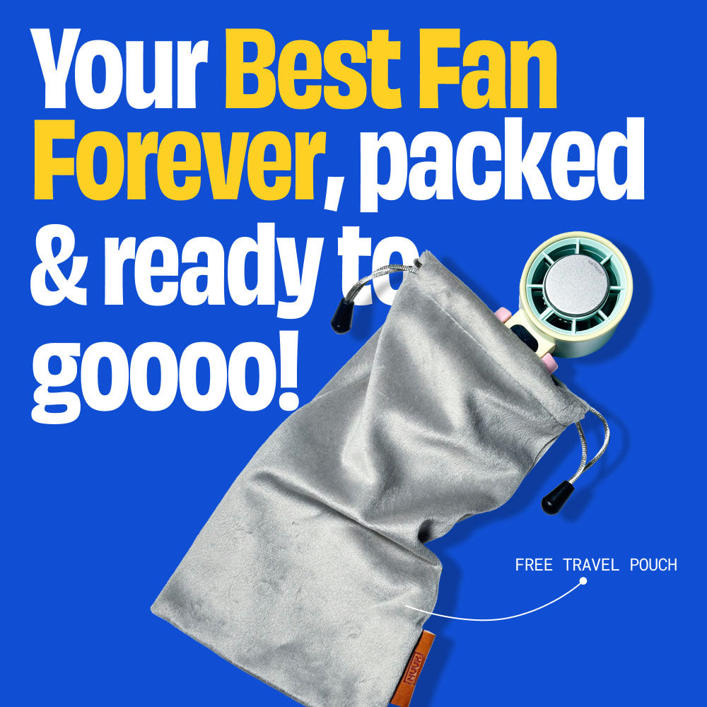 Personal Hand Fan with IceTouch