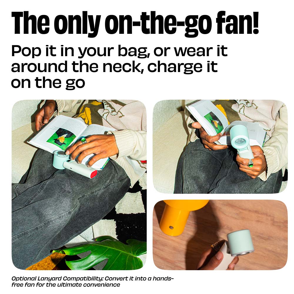 Personal Hand Fan with IceTouch