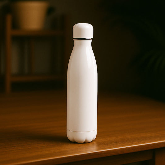 Stainless Steel Insulated Bottle (White)