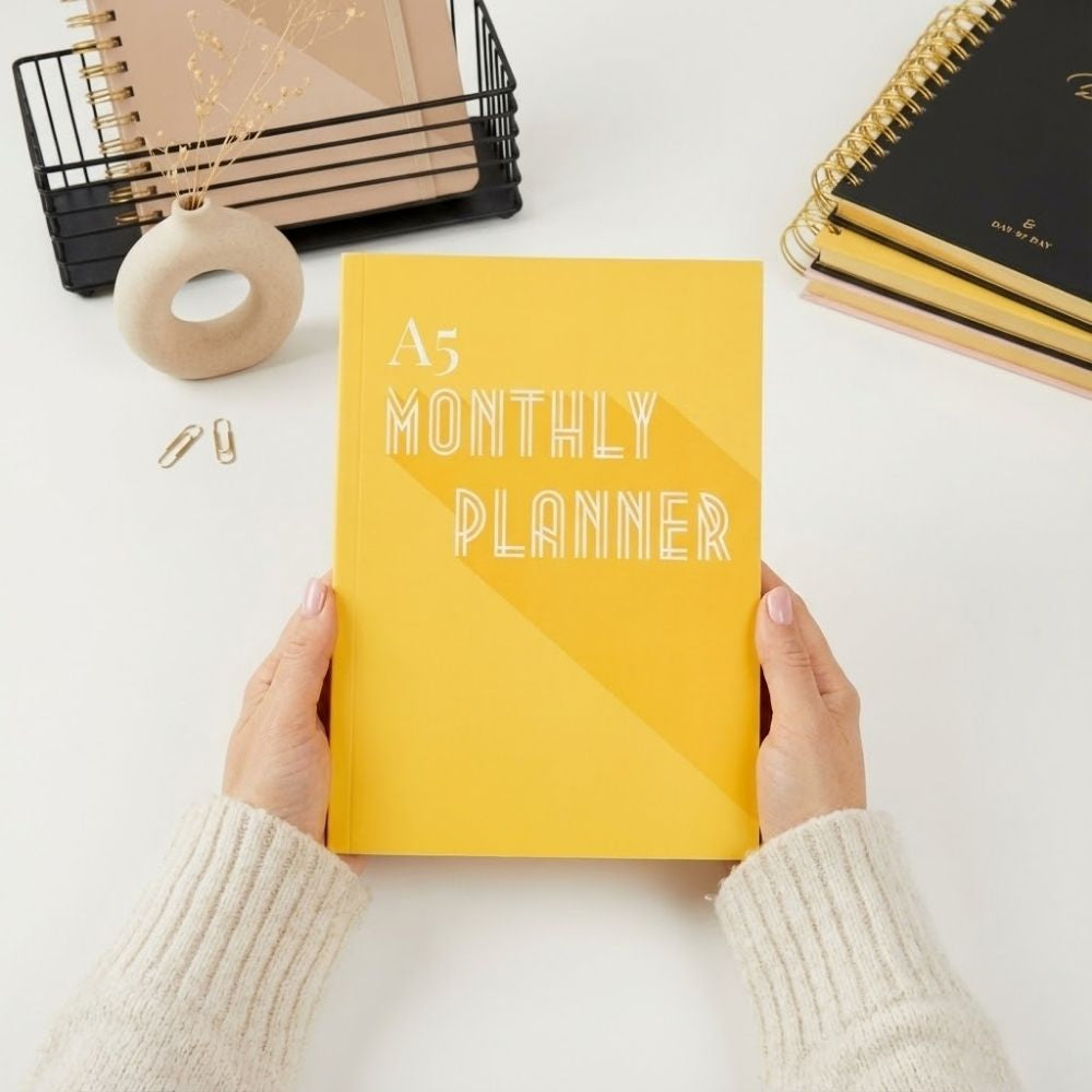 A5 Monthly Planner