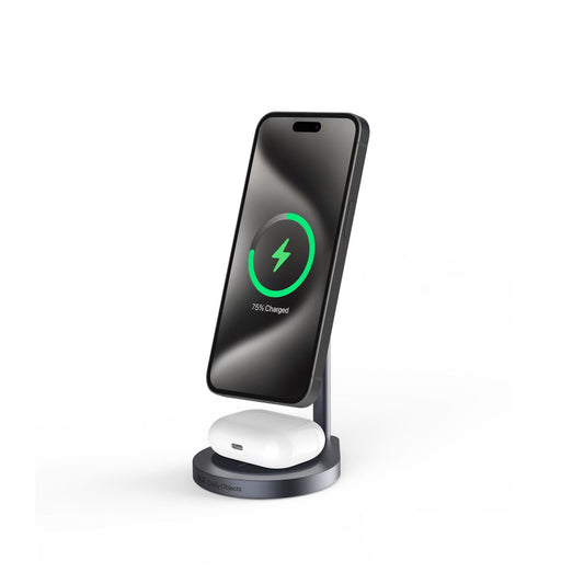 Max 2-In-1 Magnetic Wireless Charger (18W)