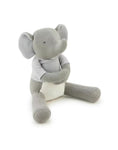 Load image into Gallery viewer, Grey Cotton Poly Fill Elephant Toy
