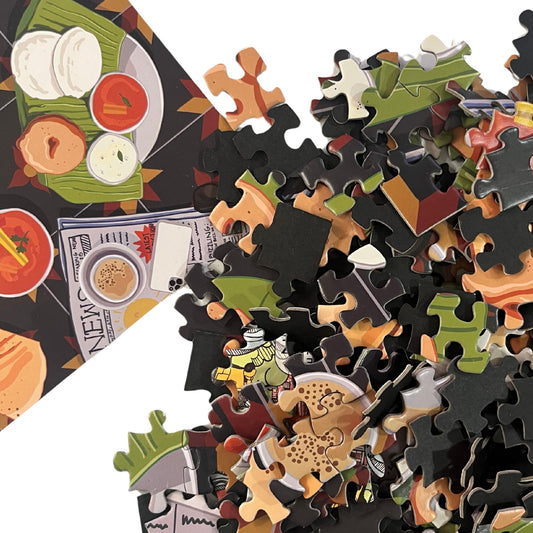 Madras Mess Mornings - Jigsaw Puzzle - 275 pieces