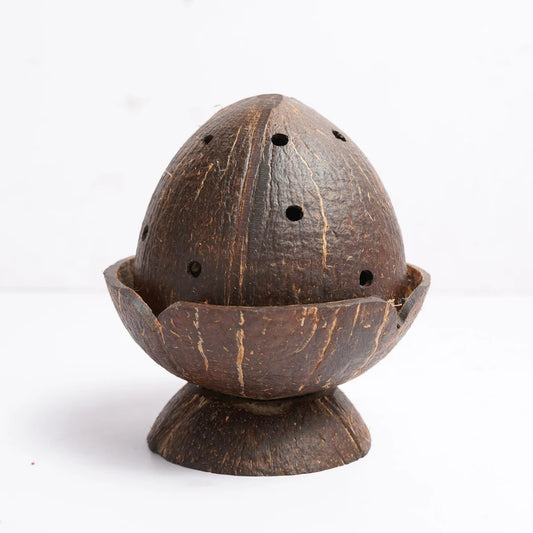 Coconut Shell Dhoop Stand