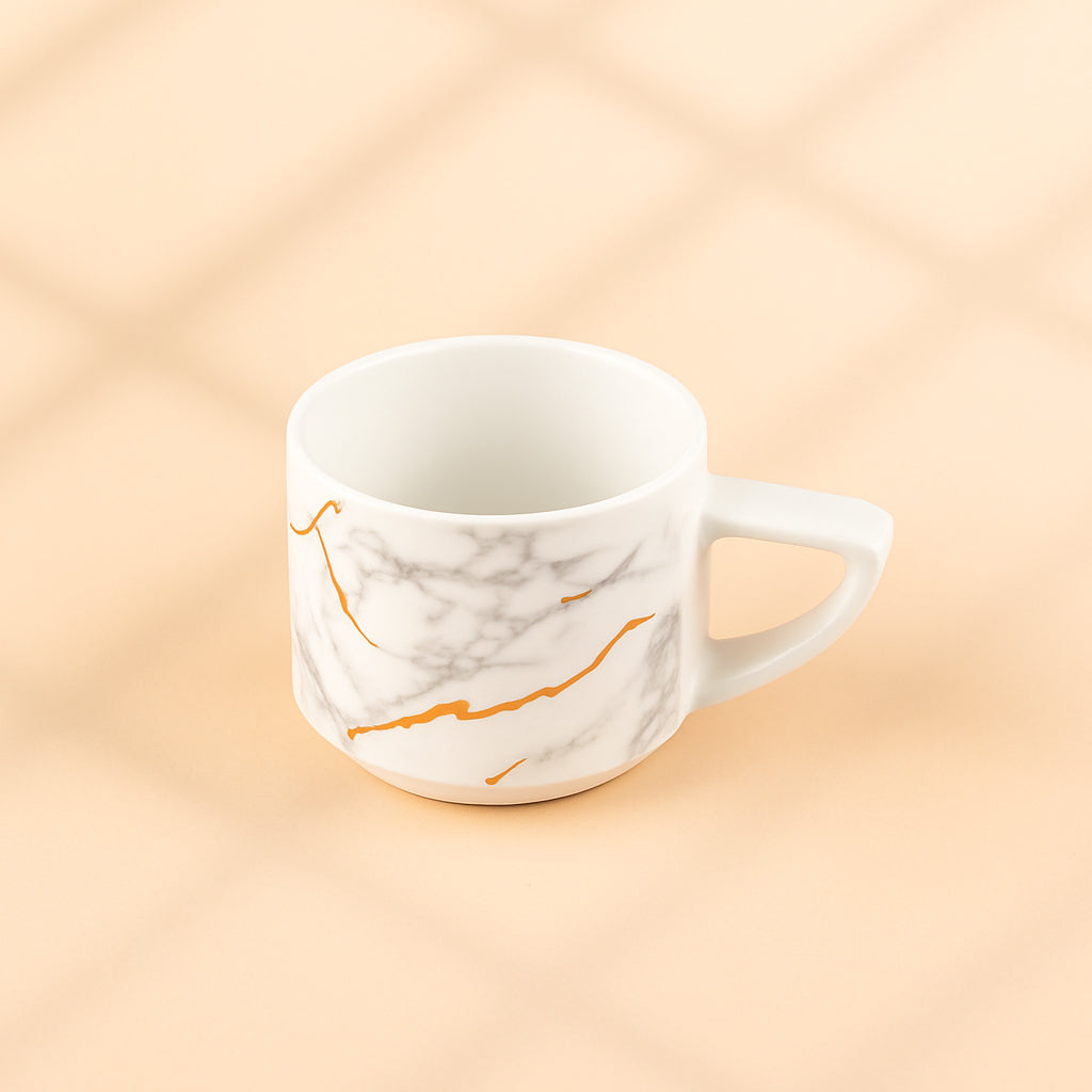 Printed Marble Tea Cup