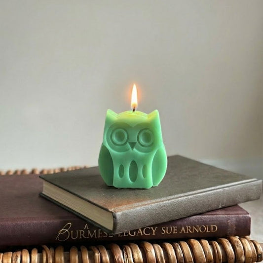 Owl Candle