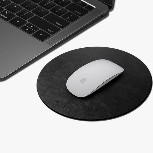 Orb Vegan Leather Mouse Pad