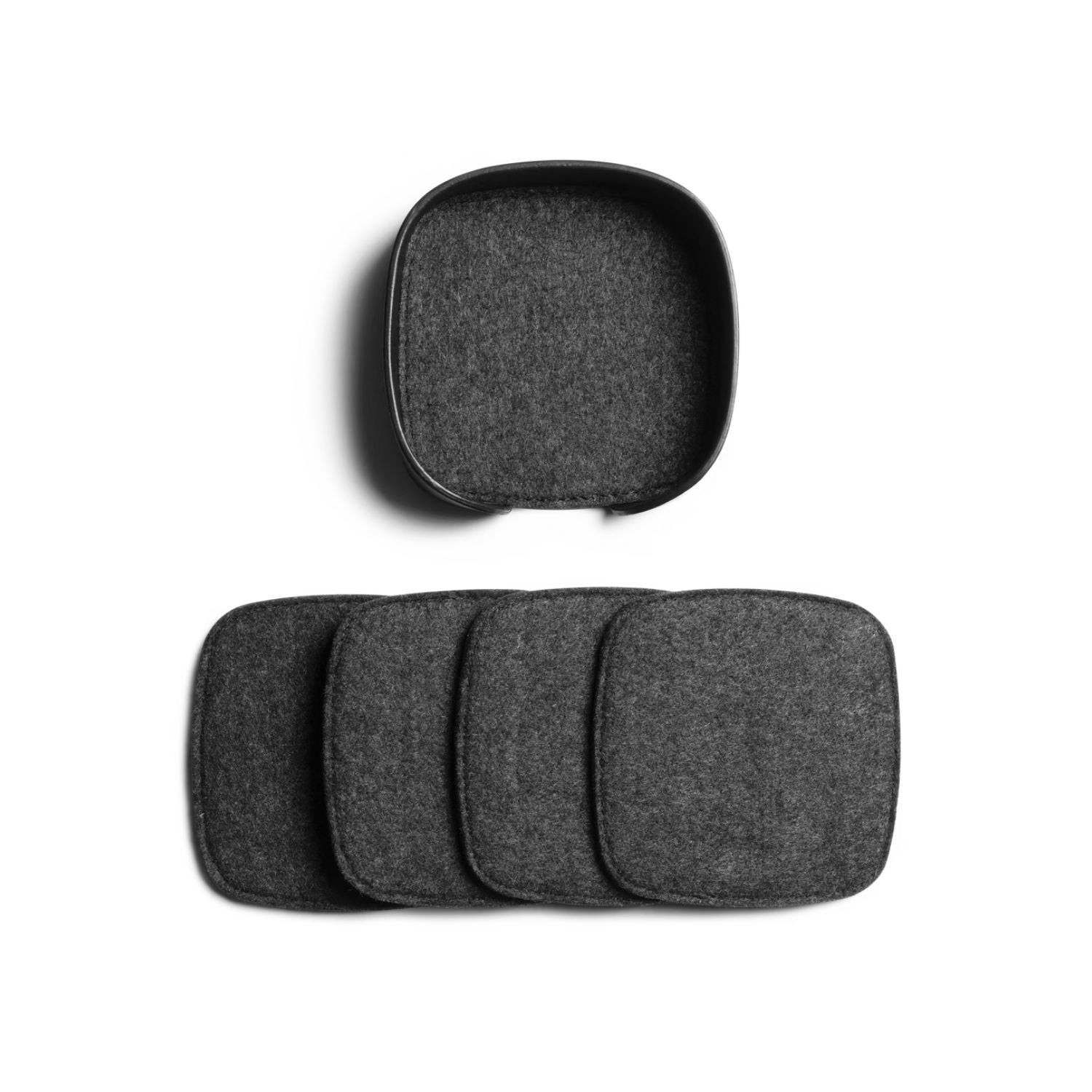 Squircle Felt Coaster Set