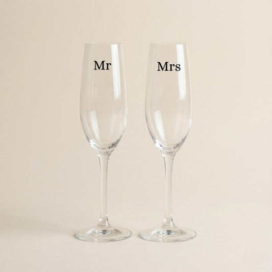Personalised Champagne Glass