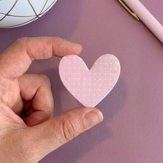 Adorable Mini Heart Sticky Notes