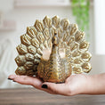 Load image into Gallery viewer, Metal Peacock Candle Holder
