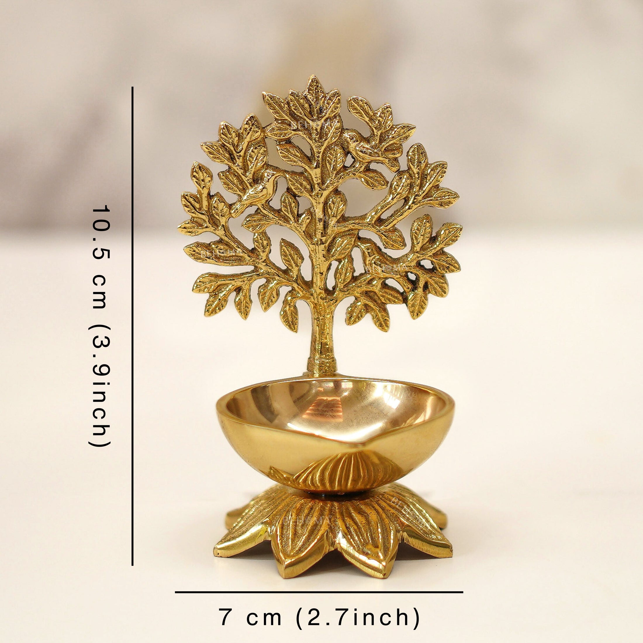 Brass Kalpvriksh Diya