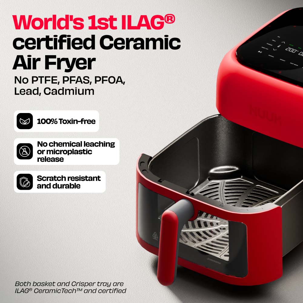 6.5L AIR FRYER WITH ILAG®️ CERAMICTECH™️ | BRĪSK