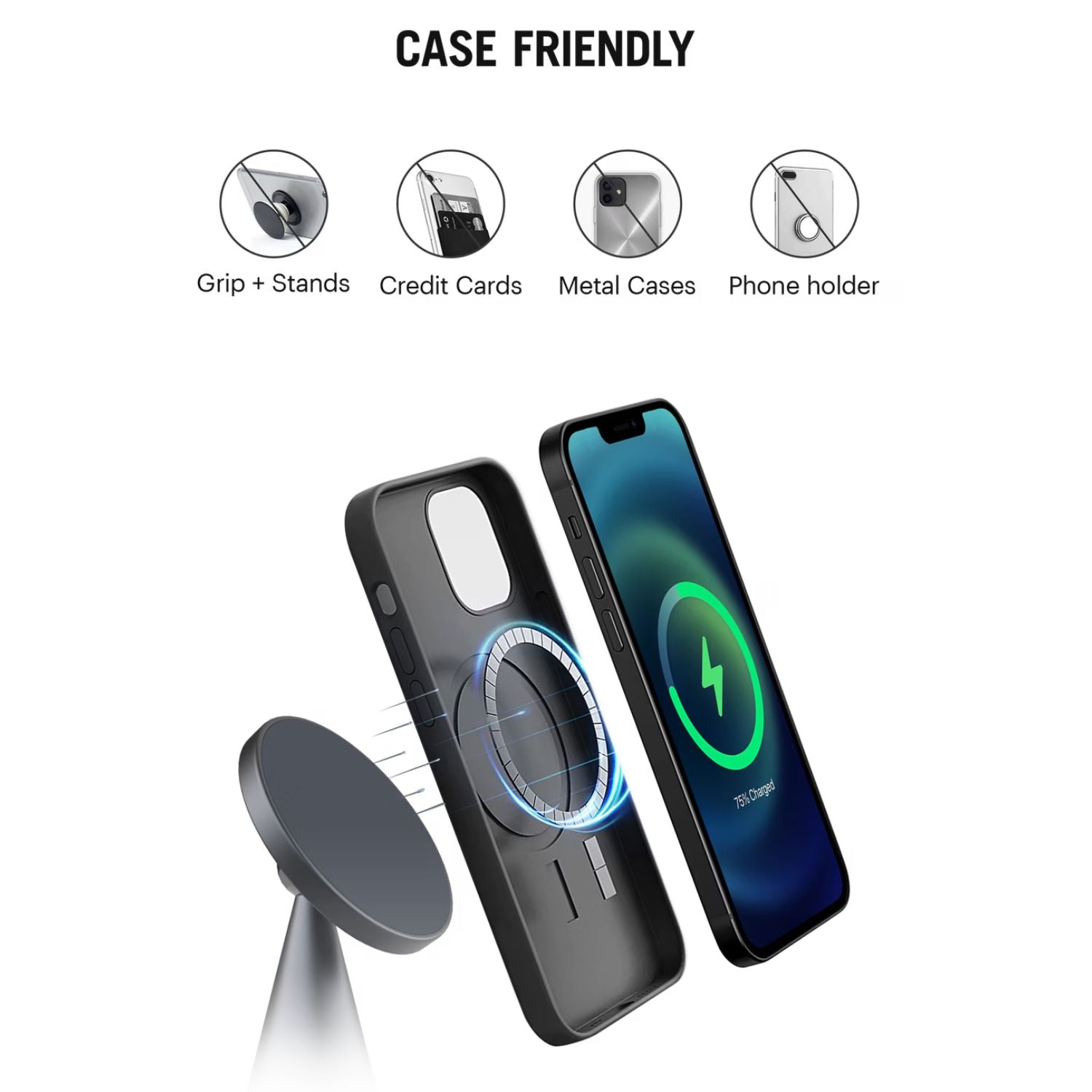Conoid Magnetic Wireless Charger (15W)